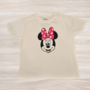 Disney Minnie Mouse Cream T-Shirt for Kids